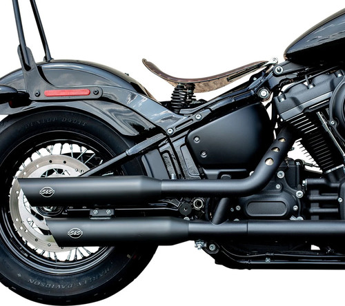 Cycle muffler slip on - s&s,