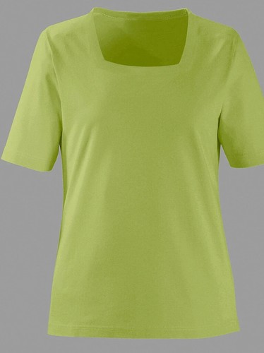 Square neck shirt from linea - neck,