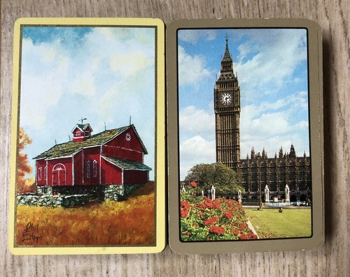 Packs playing cards - playing,