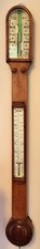 Negretti & Zambra Antique Stick Barometer, Yesterday and Today scale.