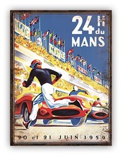 Vintage Style "Le Mans 24hr"