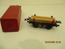 HORNBY O GAUGE TIMBER WAGON, R175, IN ORIGINAL BOX