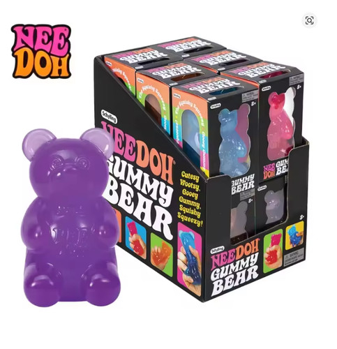 Needoo squeezable gummy bear - needoo,