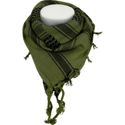 Web tex shemagh green - shemagh, black