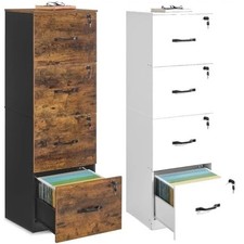 Filing Cabinet With 4 Drawers
