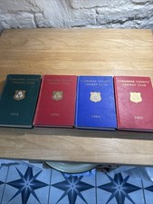 yorkshire county cricket club yearbooks 1958,59, 60 & 62