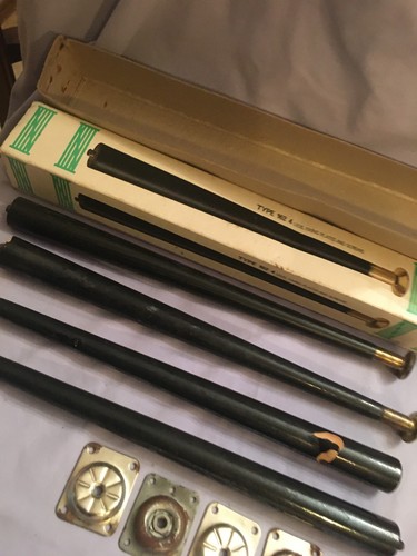 Vintage dansette table legs - vintage,