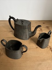 Vintage Hammered Pewter 3