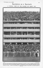 EPSOM A View of the Stands on