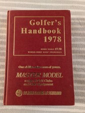 Golfers Handbook 1978 World