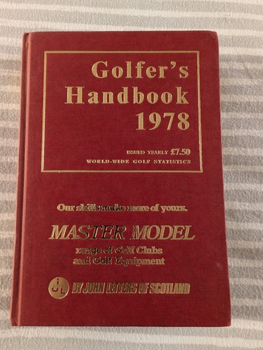 Golfers handbook 1978 - golfers, world