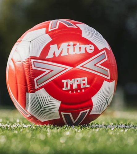 Mitre impel club football - mitre, red