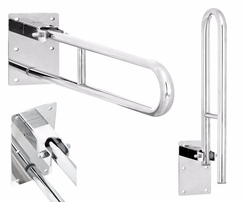 Stainless steel hinged - hinged, toilet