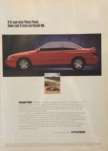 1993 hyundai scoupe turbo won - hyundai,
