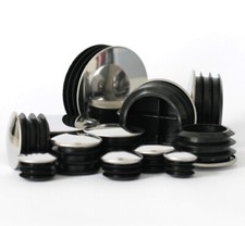 Tube inserts chrome metal - chrome,