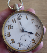 ANTIQUE GENTS 8 DAY GOLIATH POCKET WATCH