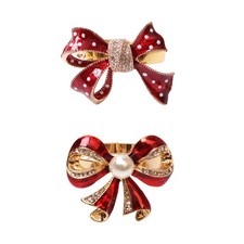 1 Piece Elegant Red Bow Knot