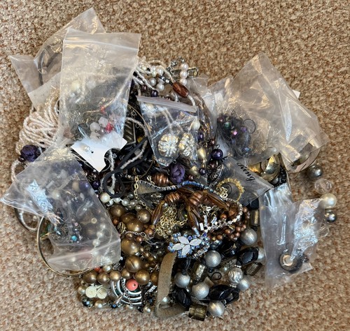 Jewellery job lot - 1kg+, vintage