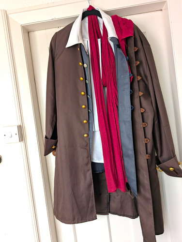Men pirate complete outfit - pirate,