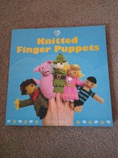 Book Of Knitted Finger Puppets. Great For Gifts Or Christmas Fayres