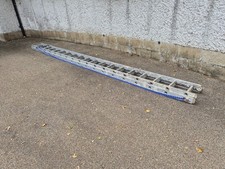 Aluminium Extending Ladder Rope Operated 4.75m to 8.7m (15.5 feet to 28.5 feet).