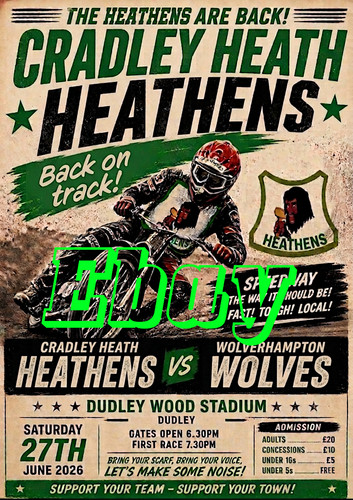 Cradley heathens speedway fun - cradley,