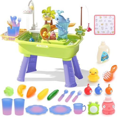 Children water play - water, table