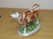 BV25: Staffordshire cow creamer - Missing Lid