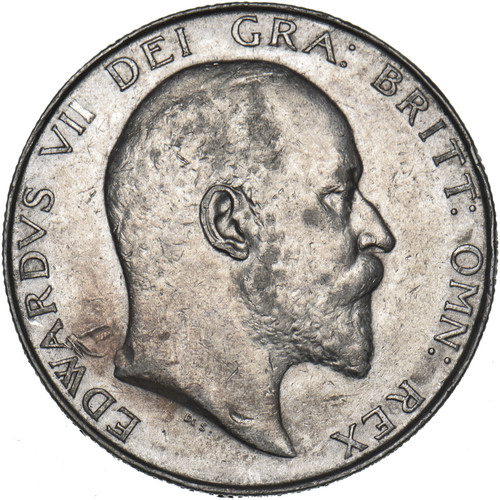 1906 halfcrown edward vii - halfcrown,