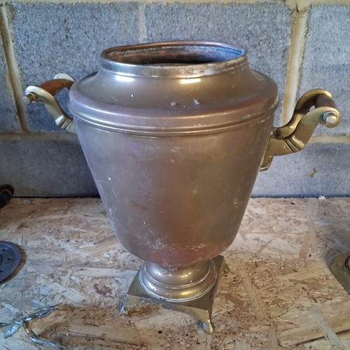Antique copper and - and, tea