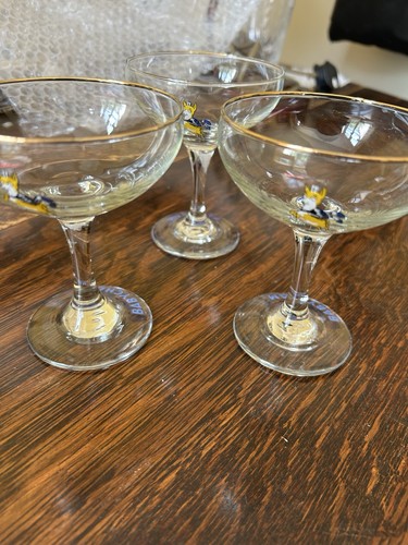 Babycham champagne saucer - saucer, wine