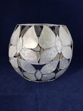 Vintage Capiz Shell Globe