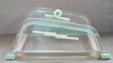 Art Deco Acrylic Butter Dish