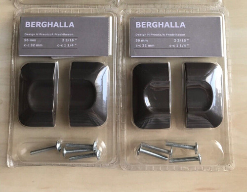 Ikea berghalla handles dark - handles,