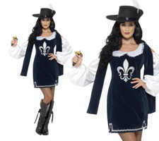 Ladies Musketeer Fancy Dress