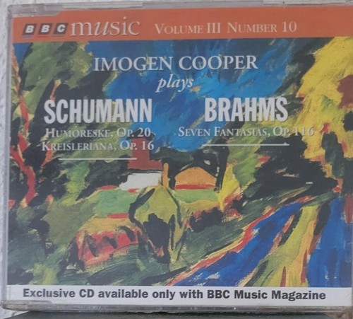 Imogen cooper plays schumann - cooper,