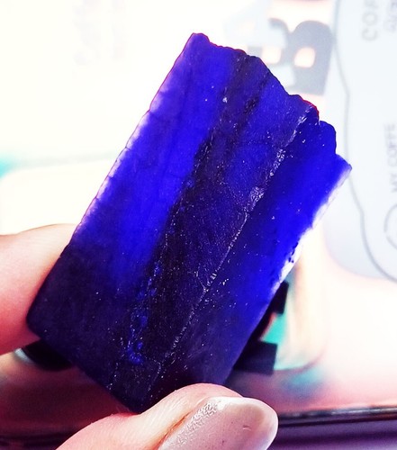 Natural blue beryl rough - natural,