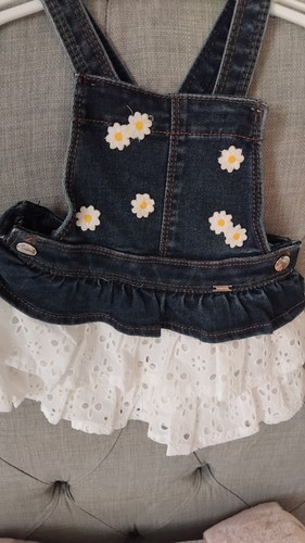 Mayoral daisy denim - denim, dress