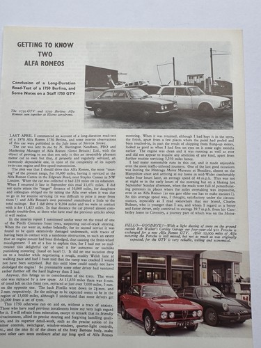 1970 alfa romeo - romeo, gtv