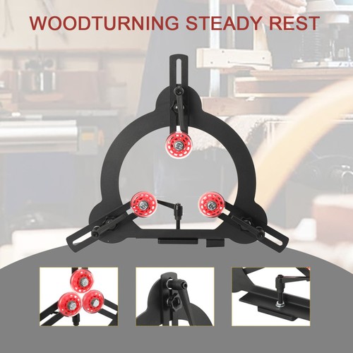 Woodturning steady rest round - woodturning,