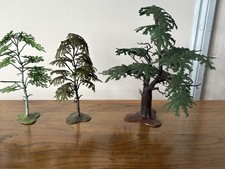 Vintage Britains trees x 3  PLASTIC