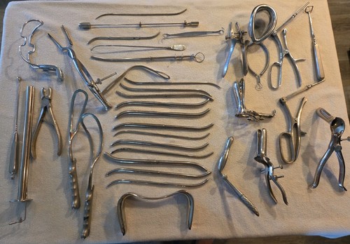 Huge lot vintage - huge, medical