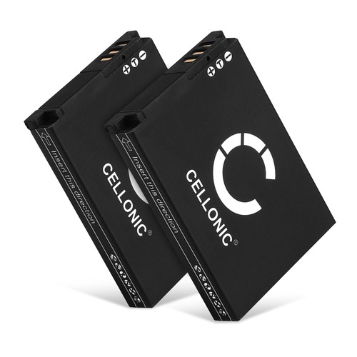 Replacement camera battery - 2x,