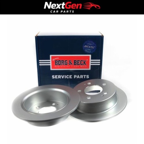 Rear brake discs borg - rear,