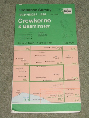 Ordnance survey pathfinder - ordnance,