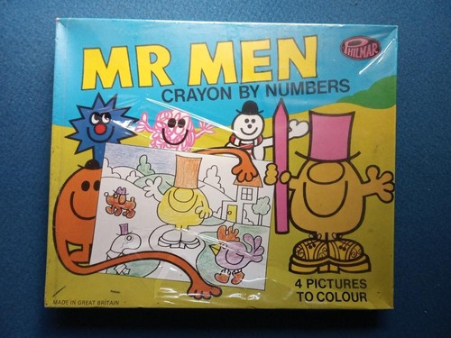 Men crayon numbers - mr,