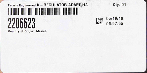 Polaris regulator adaptor - polaris,