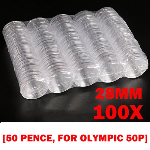 100pcs 28mm plastic - plastic, round