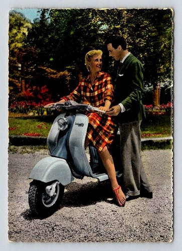 Lambretta moped scooter - lambretta, scooter,