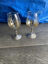 LOLITA Love My Mini-Wine Tinsel Glasses BOXED Christmas Tree Hanging Decoration 